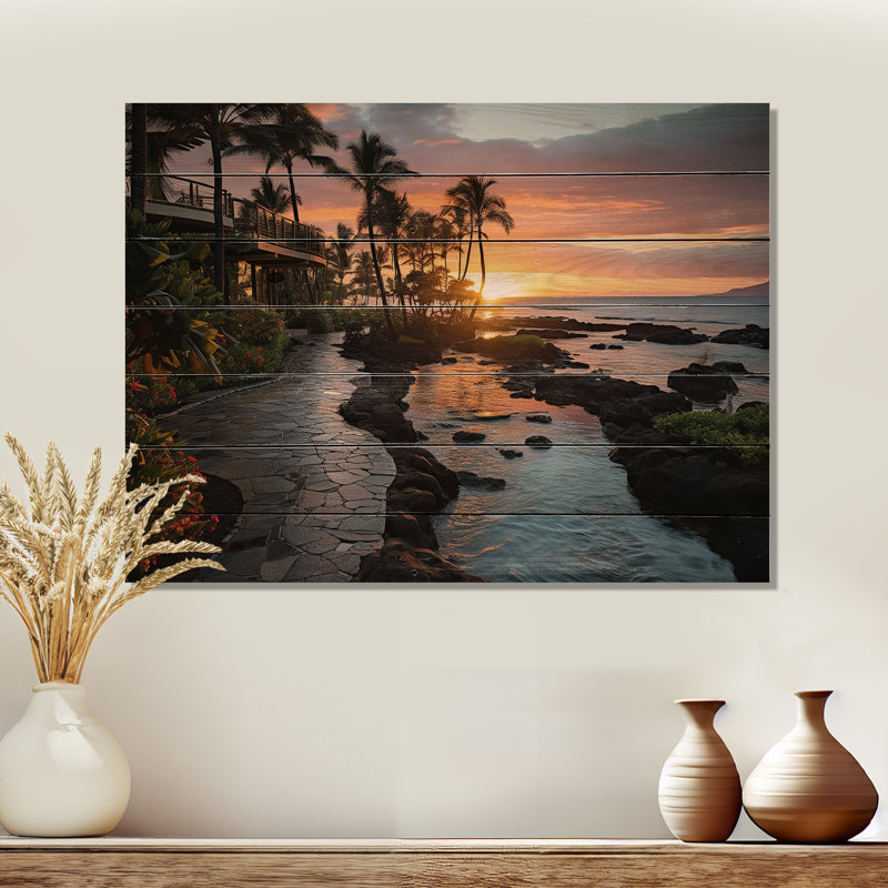 Emerfield " Maui Tropical Dreamscape I ", 24" H x 32" W x 0.78" D