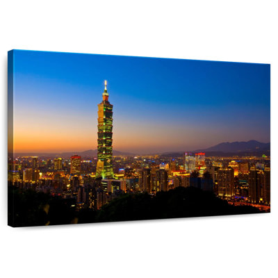 Lilie Taipei At Blue Hour