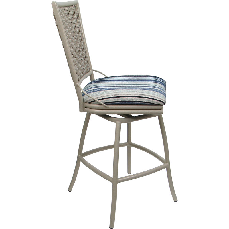 Cadre en bois de grève, Bleu, Beige