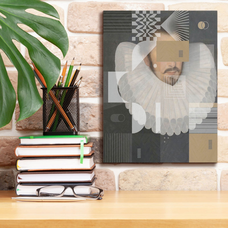 «John Bettes Gentleman Modern» par Irena Orlov, art mural sur toile, 26 po x 30 po, H 16 po x l 12 po x P 0,75 po