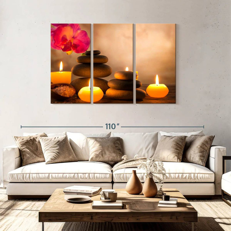 Kerrick Spa Tea Candles, 48" H x 74" W