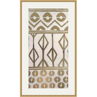 " Tribal Pattern In Cream I "
