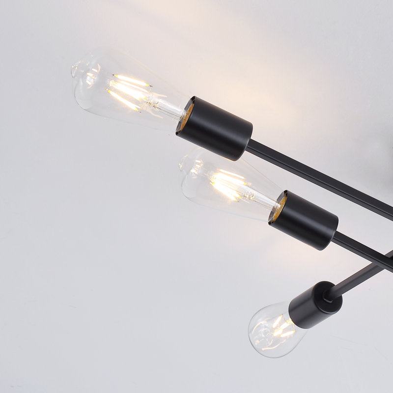 Plafonnier semi-encastré 6 lumières 33,46 po
