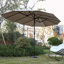 Grand parasol d'extérieur double face 14,8 pi avec manivelle (sans base)-1535167256