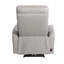Fauteuil inclinable électrique en cuir véritable Emaad-923058821