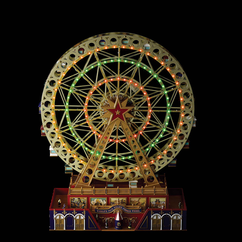 15" Animated World's Fair Grand Ferris Wheel