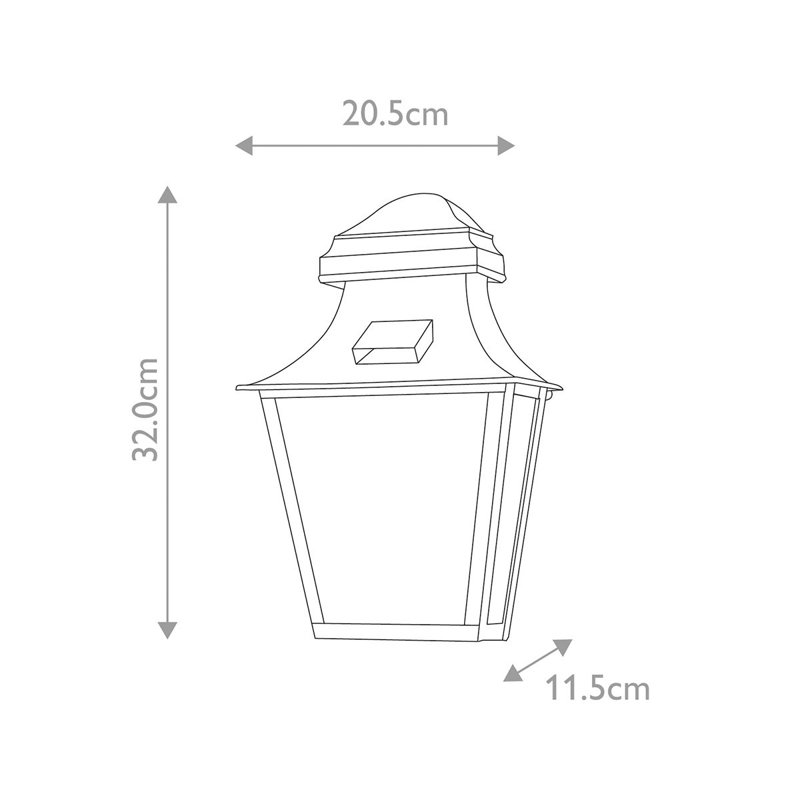 Ziyi 15cm H Outdoor Flush Mount