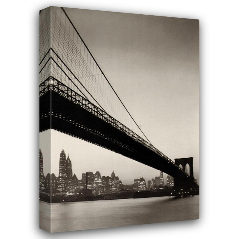 Pont de Brooklyn I, H 24 po x l 16 po