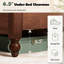 Lit plateforme tapissier en bois massif Bilal-313313172-270252570