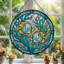 Panneau de vitrail Tropical Fish - 7,8H-1285335983