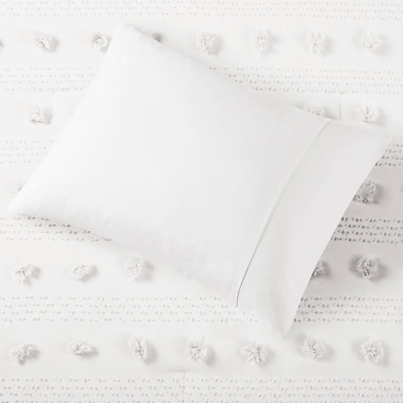 Édredon - double / grand, tissu, double / grand tissage,, Édredon double / grand et 2 pièces supplémentai, Ivoire ivoire