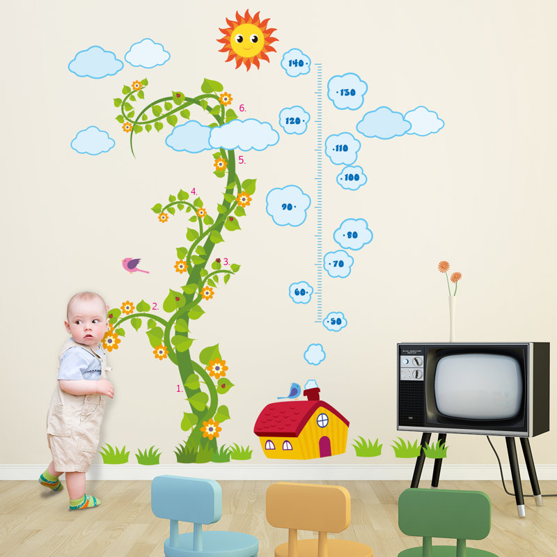 Plants & Flowers Non-Wall Damaging Wall Decal