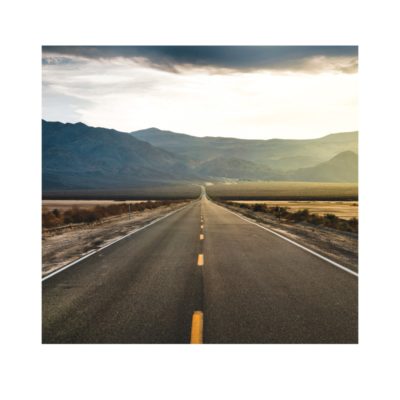 Death Valley Scenic Road Life-Size Cardboard Backdrop