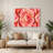 Fruit Grapefruit Pink Beige Metal Wall Art-777762759