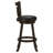 Blevice Wood Swivel Bar Stool Cappuccino-81643034