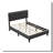 Full Size Panel Bed Frame With Adjustable Button-Tufted Headboard For Bedroom