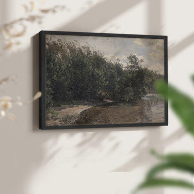 Paysages rétro-CDXL III - reproduction encadrée - réaménageable