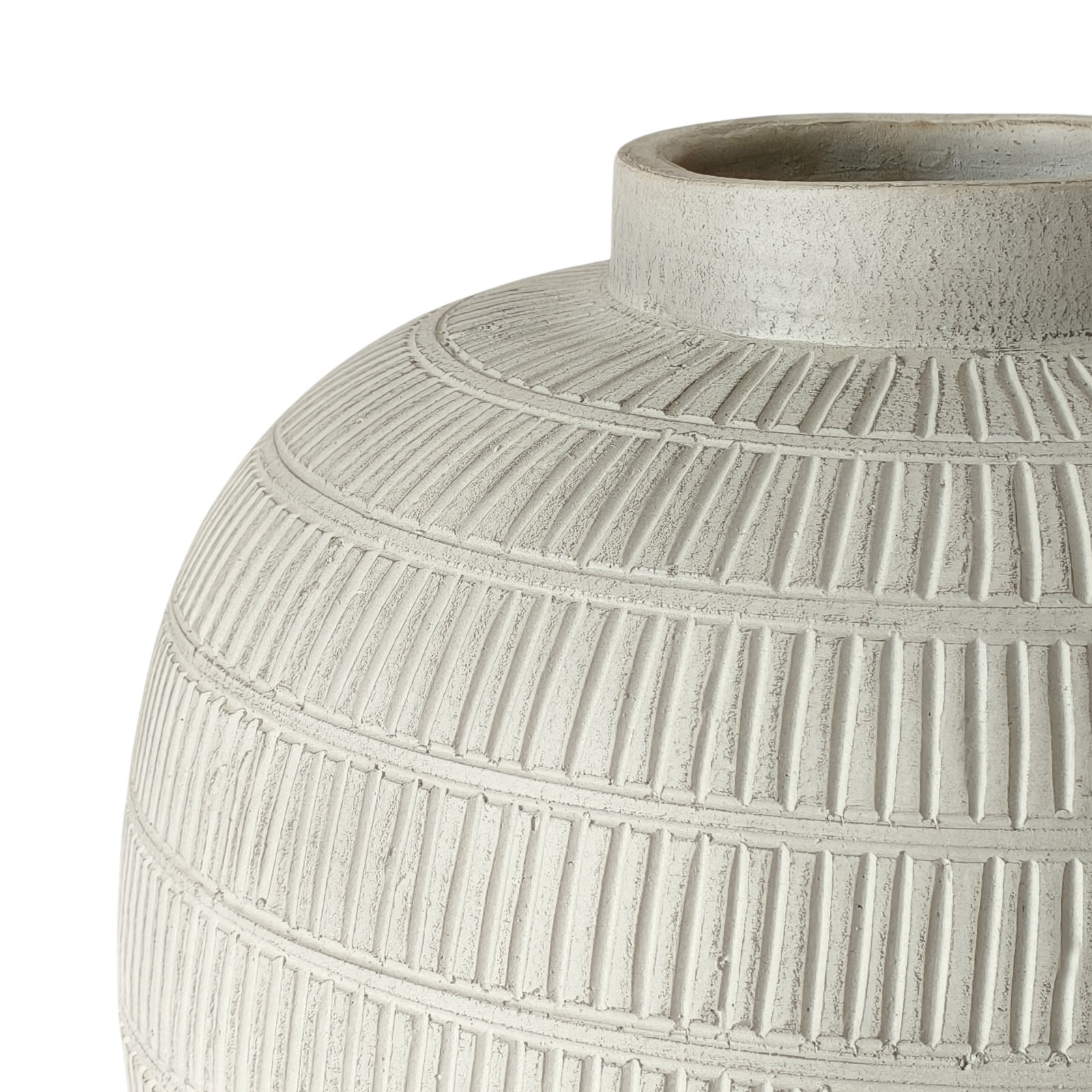 Kimona Ceramic Table Vase, 19.3" H x 14.75" W x 14.8" D