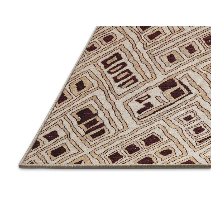 Monto Abstract Indoor Rug, Rectangle 2' x 3'