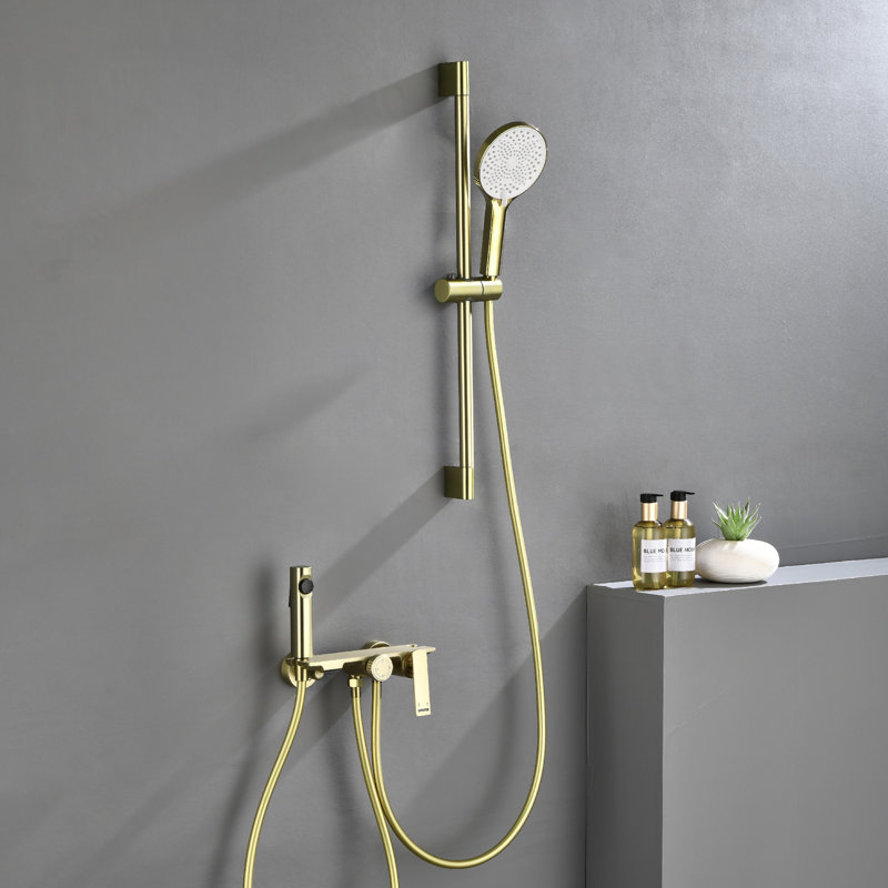 1 Handle Wall Bath Shower Mixer with Diverter