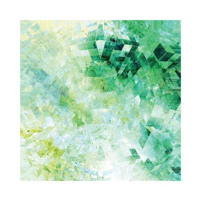 Ocult Galaxy Structure 1 Piece Wrapped Canvas Wall Art