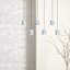 Luminaire suspendu tambour en grappe 6 lumières Andromedae-1960601878