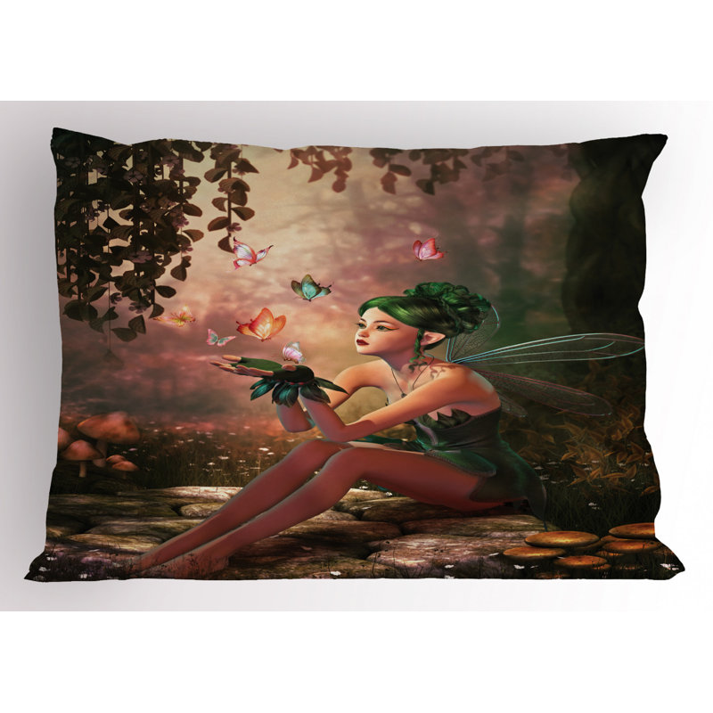 Fairy Polyester Sham Set, Twin