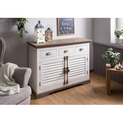 Toulouse 120cm Solid Wood Sideboard