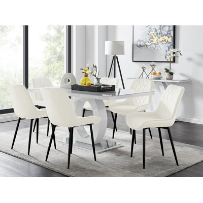 Bekircan 6 - Person Dining Set