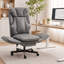 Chaise de bureau ergonomique à pieds croisés, similicuir adapté aux animaux de compagnie-1576369139