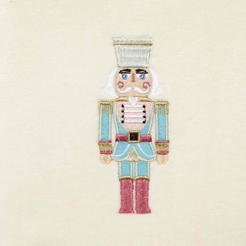 Ensemble de 2 serviettes à main Charlton Home® Nutcracker