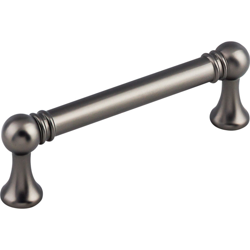Kara Bar Pull, Ash Gray, 3 3/4"