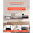 Floating TV Stand, Wall Mount Entertainment Centre with Cable Hole, Modern Floating TV Shelf with Storage Cabinet, Particle Board Console for DVD Player, Cable Box, Game Console, White-2067292331