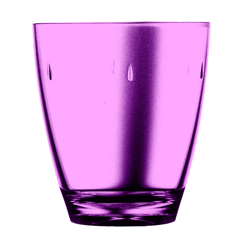 Verre en polycarbonate 11 oz - 12 pièces, Quartz
