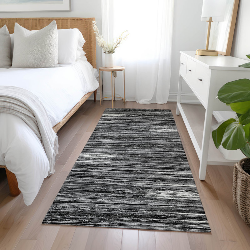 Malek Abstract Indoor / Outdoor Rug, Runner 2'3" x 7'6"