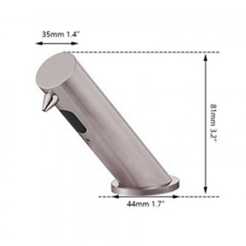 Distributeur de savon automatique Fontana, Nickel brossé