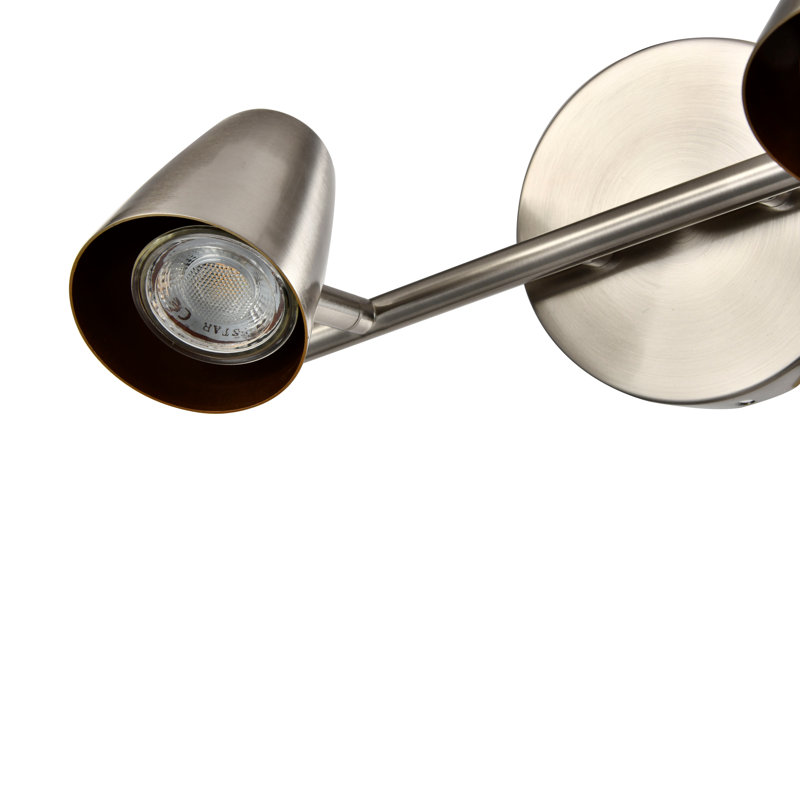 Ensemble de rail d'éclairage 2 lumières Chelcie