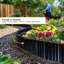 Corrugated Metal Lawn Edging Garden Border Roll - 12m-1490348043