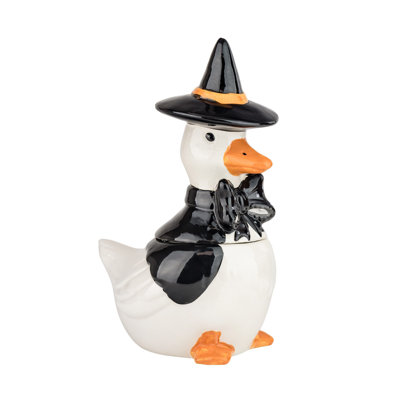 10 Strawberry Street Spooky Goose Canister