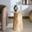 Table d'appoint Jennamira Travertine