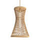 Marselle Single Light Reed Dimmable Pendant