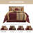 Kath Microfiber Jacquard 15 Piece Comforter Set-1826541406-1826541401