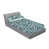 Teal Charcoal Grey White Floral/Animal Print is out of stock selected