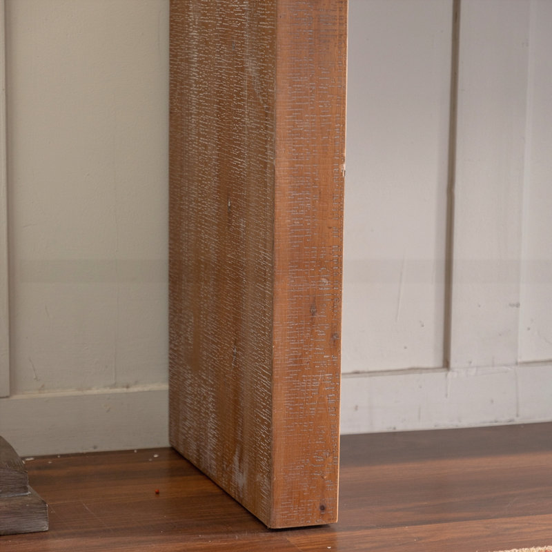 Console en bois massif pour le salon