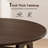 51.2" Farmhouse Extendable Solid Wood Walnut Dining Table Set of 7