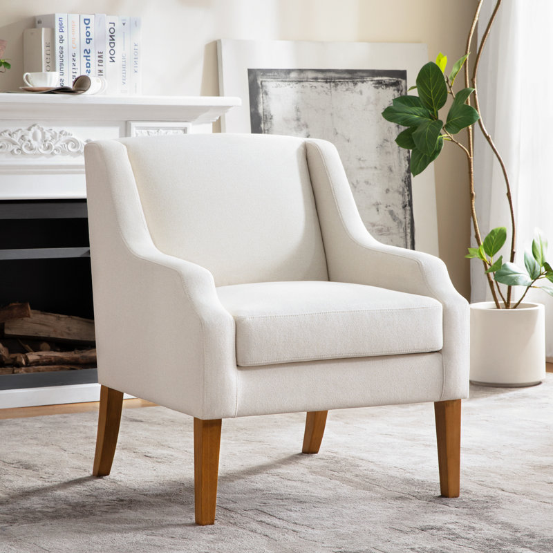 Ensemble de 2 fauteuils rembourrés, Beige