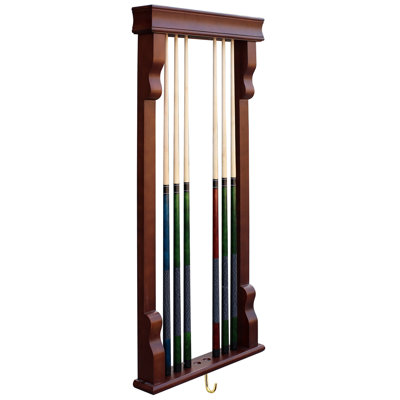 Rangement d'accessoires de billard mural