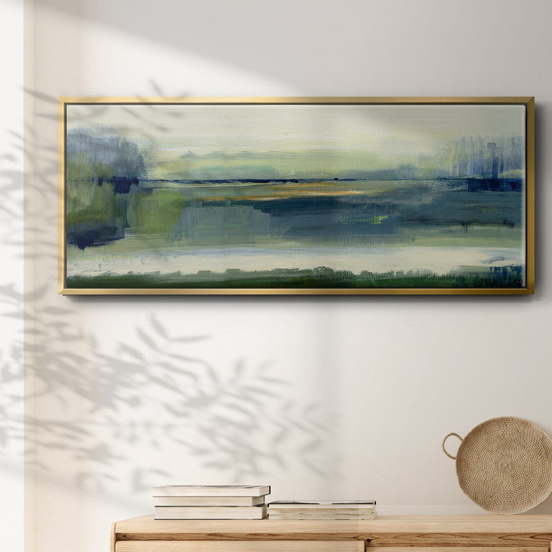 Glistening Meadow - toile encadrée, H 20 po x l 50 po