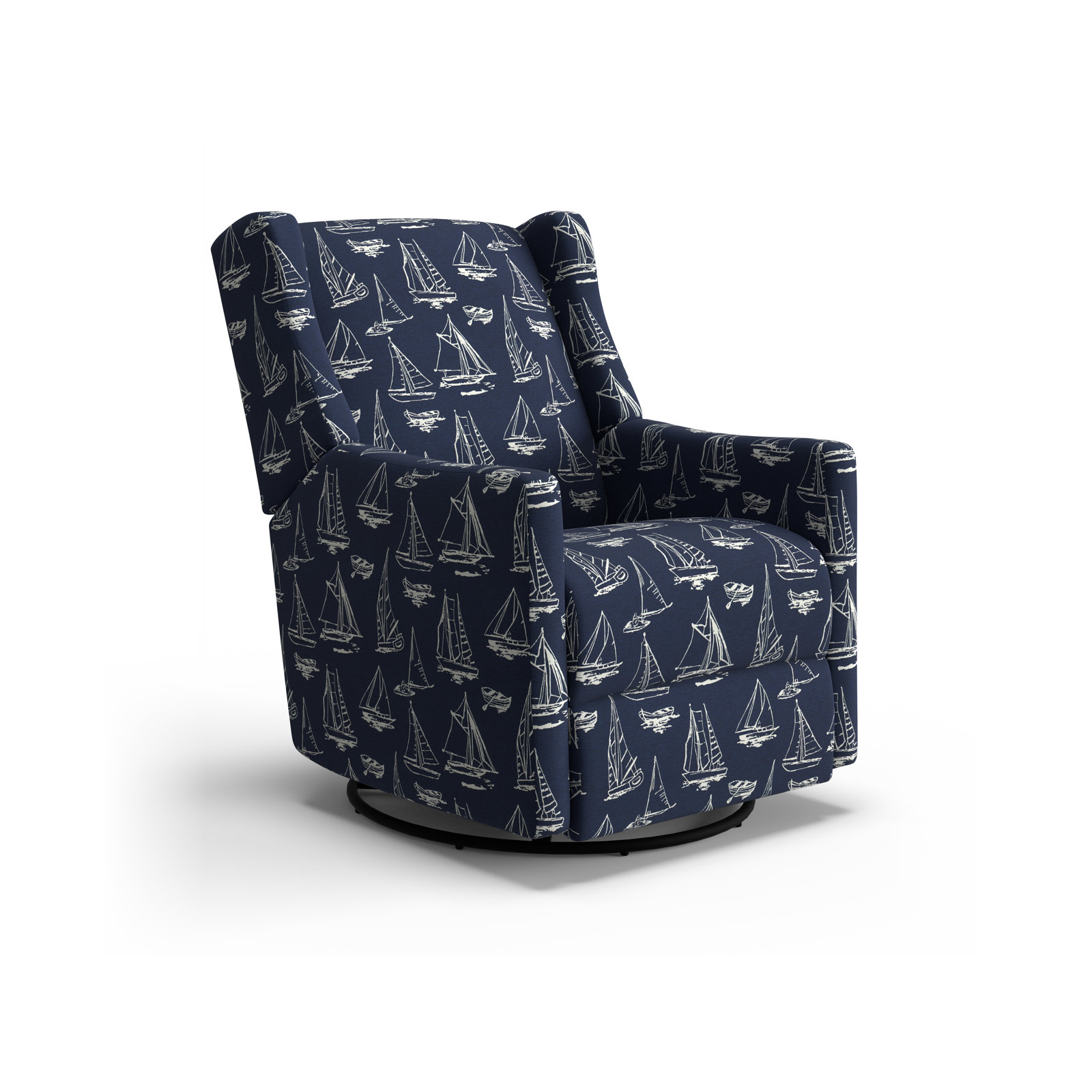Andrina Swivel Glider, Below Deck Navy Nautical Performance