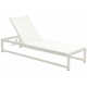 79" Long Reclining Single Chaise with Cushions
